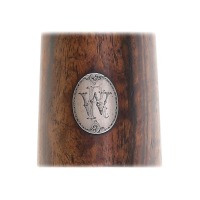 Attractive Wesson Double Hammergun with &ldquo;Rw&rdquo; Engraved Monogram - 3
