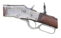 Bullard Small Frame Lever Action Rifle with Fine Silver Presentation - 2