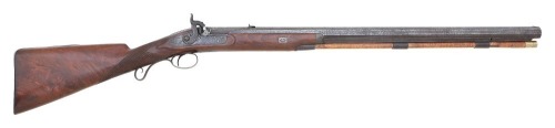 British Large Bore Percussion Halfstock Rifle by Mozeen