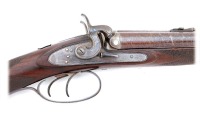 Cased British Percussion Double Rifle by EM Reilly - 2
