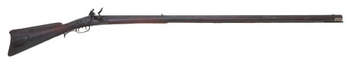 Unmarked Tennessee Fullstock Flintlock Rifle with Ashmore Lock