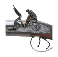 British Flintlock Double Barrel "Coach Gun" by Manton and Son - 2