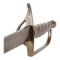 Very Fine Signed American Horseman's Saber by Jeremiah Snow - 3