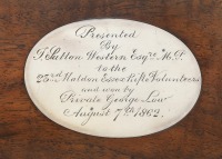 Magnificent Engraved and Cased British Percussion Prize Rifle by Joseph Lang - 4