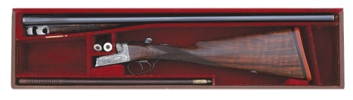 Fine British Boxlock Double Ejectorgun by F. Beesley