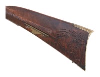 Superb 18th Century Flintlock Kentucky Rifle by Henry Mauger - 6