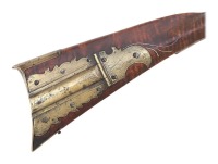 Superb 18th Century Flintlock Kentucky Rifle by Henry Mauger - 7