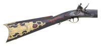 American Fullstock Flintlock Rifle with Russom & Co. Lock - 2