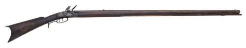 Attractive Pennsylvania Fullstock Flintlock Trade Rifle by Leman