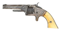 Engraved Smith & Wesson No. 1 Second Issue Revolver - 2