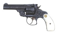 Fine Factory Engraved Smith & Wesson 38 Double Action Revolver - 2
