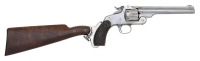 Australian Contract Smith & Wesson New Model No. 3 Revolver with Matching Stock