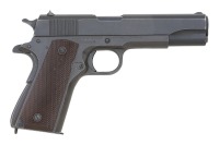 Fine & Interesting U.S. Model 1911A1 Semi-Auto Pistol without Inspector Marks by Colt