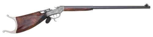 Custom Marlin Ballard No. 6 Schuetzen Rifle by Henry Berg