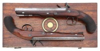Fine Pair Of British Flintlock Officer's Pistols by J. & W. Richards Of London - 2