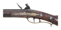 Fine Relief and Incise Carved Golden Age Flintlock Kentucky Rifle by Jacob Albright - 8