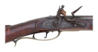 Handsome Incise Carved Flintlock Kentucky Rifle by Simon Miller Of Berks County Pennsylvania - 5