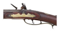 Handsome Incise Carved Flintlock Kentucky Rifle by Simon Miller Of Berks County Pennsylvania - 7