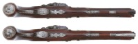 Fine Pair Of British Flintlock Officers Pistols by Wogdon & Barton - 4