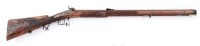 Ornate German Percussion Jaeger Rifle by P&uuml;cker