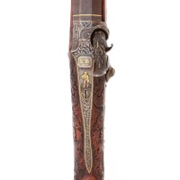 Ornate German Percussion Jaeger Rifle by P&uuml;cker - 2