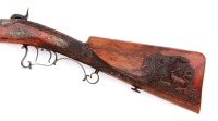 Ornate German Percussion Jaeger Rifle by P&uuml;cker - 5