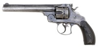 Extremely Rare Smith & Wesson Special Order 44 Double Action Revolver In 38-44 - 2