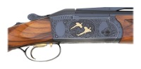 Attractive Anne Mack-Engraved & Gold Inlaid Krieghoff K80 Over Under Shotgun - 3