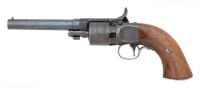 Fine Cased Massachusetts Arms Co. Wesson & Leavitt Belt Model Percussion Revolver - 2