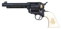 Unique Alvin White Engraved and Gold Inlaid "Smith & Wesson" Single Action Army Revolver - 2