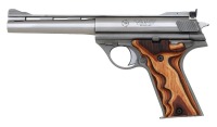 Excellent L.E. Jurras Custom TDE Corp. Model 100 Semi-Auto Pistol - 2