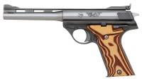 Excellent L.E. Jurras Custom TDE Corp. Model 100 Semi-Auto Pistol - 2