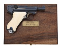 Lovely Cased John Martz Custom Baby Luger Pistol - 2