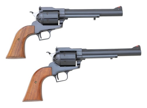 Cased Set Of Consecutively Numbered Mikkenger Arms Grizzly Single Action Revolvers