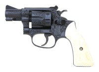 Excellent Engraved Smith & Wesson Model 34-1 Double Action Revolver - 2