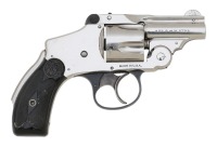 Interesting Smith & Wesson 38 Safety Hammerless Club Gun Revolver Belonging To Col. Douglas B. Wesson