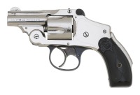 Interesting Smith & Wesson 38 Safety Hammerless Club Gun Revolver Belonging To Col. Douglas B. Wesson - 2