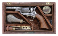 Cased Early Colt Model 1848 &ldquo;Baby Dragoon&rdquo; Percussion Revolver