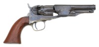 Attractive Colt Model 1862 Police Percussion Revolver Identified To Captain William G. Steel 20th Regiment P.V. Inscribed &ldquo;Antietam&rdquo; On Gripstrap