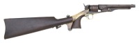Colt Model 1860 Army Percussion Revolver with Shoulder Stock