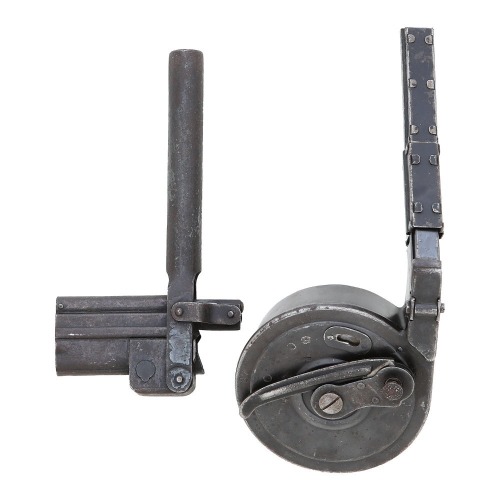 German Second Variation Trommel Magazine by Bing Brothers with Original Loader & Accessories
