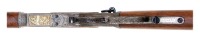 Lovely Custom Engraved Winchester Model 1873 Saddle Ring Carbine - 3