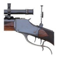 Attractive Winchester Model 1885 High Wall Schuetzen Rifle - 4