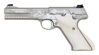 Lovely Denise Thirion-Engraved Colt Woodsman Match Target Semi-Auto Pistol - 2