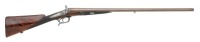 Interesting Bar-In-Wood Snap Action Double Hammergun by H. G. Cordes