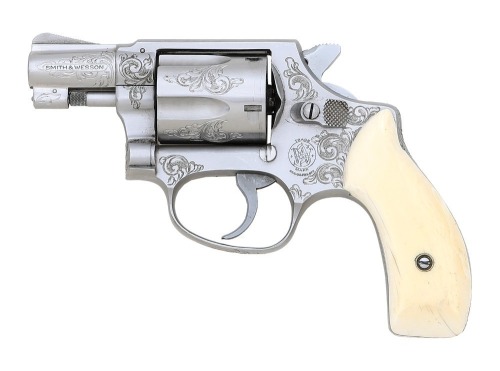 Roy Jinks&rsquo; Engraved Smith & Wesson Model 60 Double Action Revolver