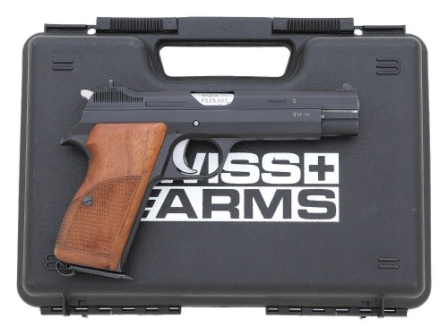 Rare Swiss Arms Sig P210-6 Heavy Frame Semi-Auto Pistol