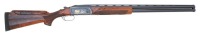 Exceptional Michel Courant-Engraved & Gold Inlaid Krieghoff Model 32 Over Under Shotgun