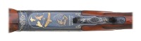 Exceptional Michel Courant-Engraved & Gold Inlaid Krieghoff Model 32 Over Under Shotgun - 3