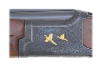 Lovely Engraved & Gold Inlaid Winchester Model 101 Presentation Grade Skeet Over Under Shotgun - 3